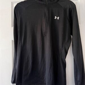 UnderArmour Black HeatGear Pullover by Under Armour